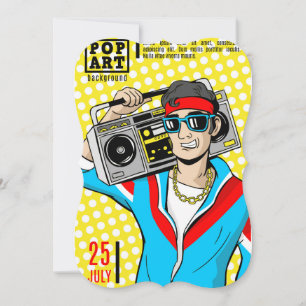 Cartes dans le style comique