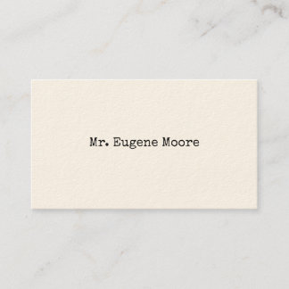 Cartes d'appel de type simple