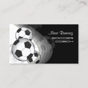 Cartes d'appel pour l'entraîneur de football/les m