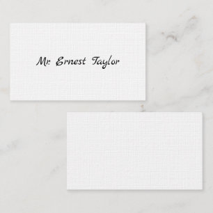 Cartes d'appel victoriennes de Gentleman