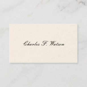 Cartes d'appel victoriennes de Gentleman