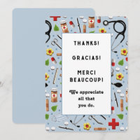 Cartes d'appréciation des infirmières