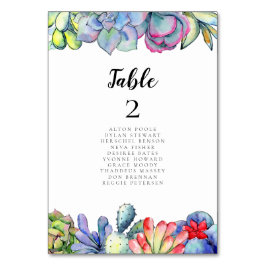 Cartes d'ardoise de cactus successifs