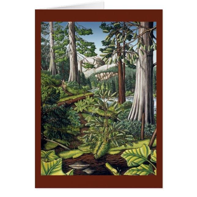 Cartes d'art Paysage canadien Cartes personnalisée (Devant)