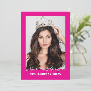 Cartes d'autographe imprimées modifiables - Fond s