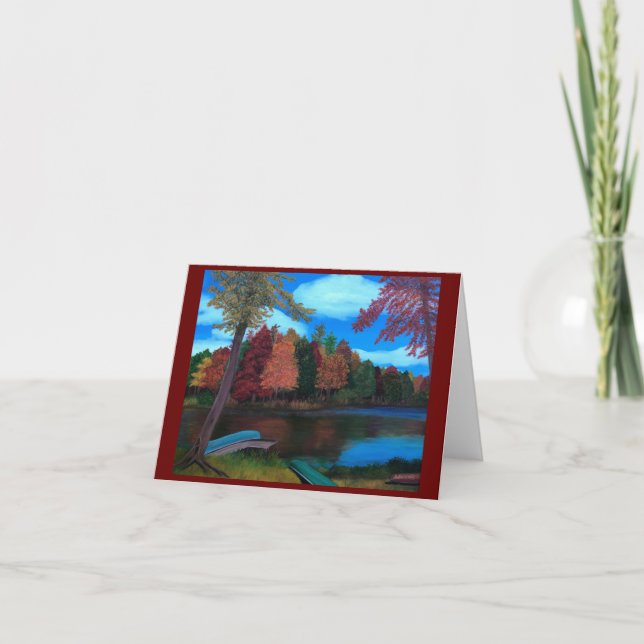 Cartes d'automne (Devant)