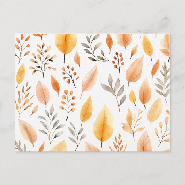 Cartes d'automne (Devant)