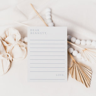 Cartes de Baby shower minimalistes de la capacité