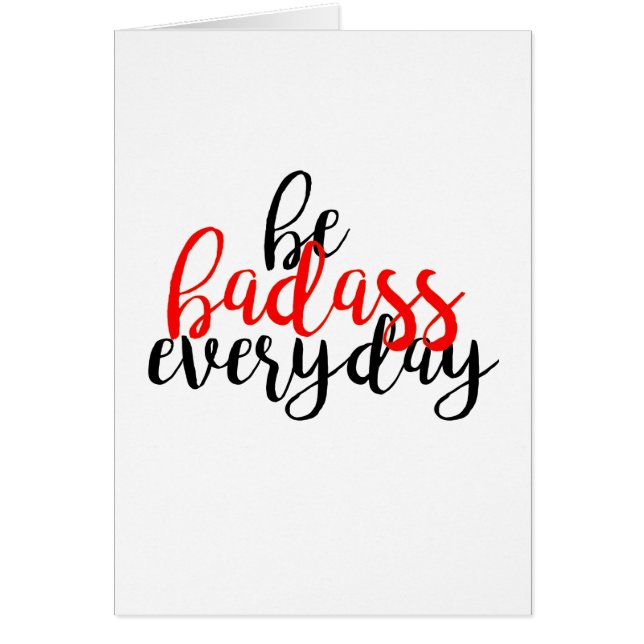 Cartes de Badass (Devant)