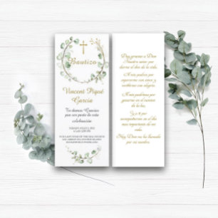 Cartes de Baptême Courtes Prières