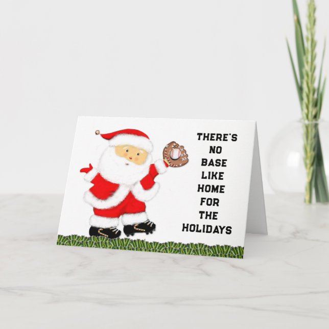 Cartes de base-ball pour Noël (Devant)