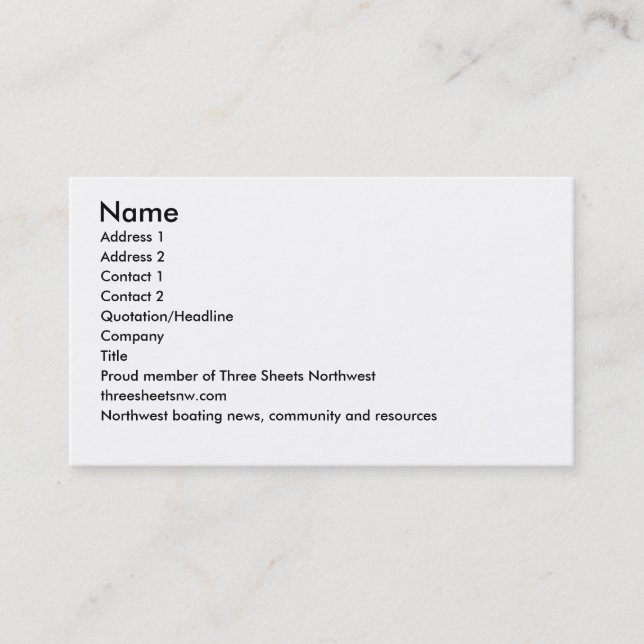 cartes de bateau (Devant)