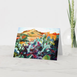 Cartes de beauté du désert