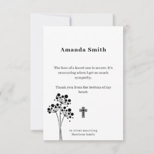 Cartes de bienfaisance commémoratives avec fleurs