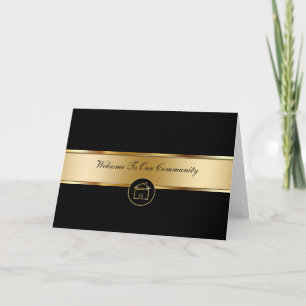 Cartes de bienvenue immobilières