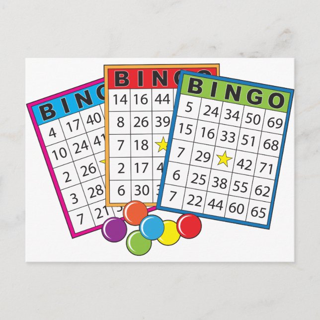 Cartes de Bingo (Devant)