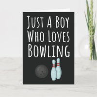 Cartes de Bowling Mignonnes pour Bébés Garçons Enf