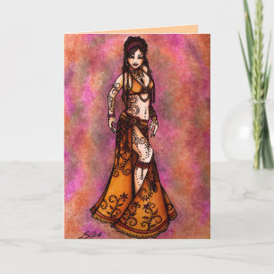 Cartes de Capricorn Bellydancer