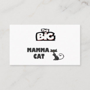Cartes de chat design noir et blanc
