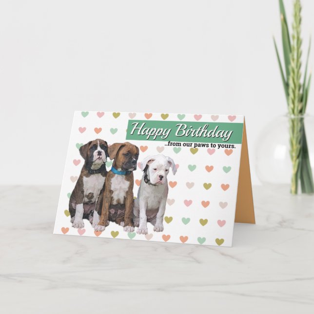 Cartes de Chien Chien - Carte d'Anniversaire perso (Devant)