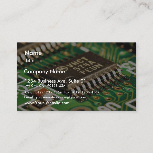 Cartes de circuits pour puces informatiques (Devant)