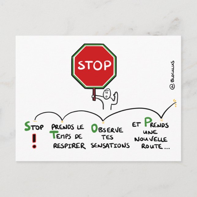 Cartes de coaching : S.T.O.P. (Devant)