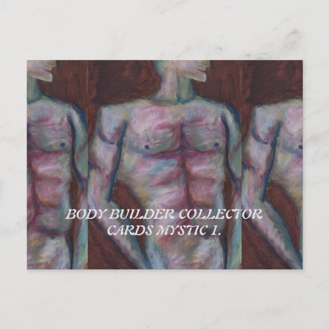 CARTES DE COLLECTEUR CORPS BUILDER PAR PAULA REILL (Devant)