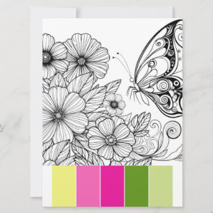 Cartes De Colorage Printemps Pour Adultes