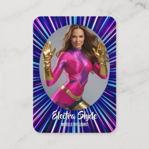 Cartes de commerce Cosplay Neon Hero Glow Coscards