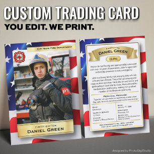 Cartes de commerce de pompiers personnalisées Tous