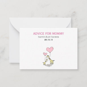 Cartes de conseil maman
