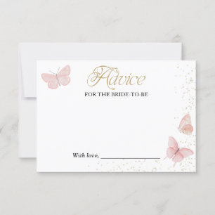 Cartes de conseil pour Fête des mariées papillon r