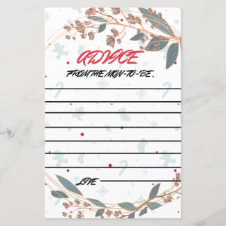 CARTES DE CONSEILS DE MOM-TO-BE