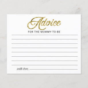 Cartes de conseils pour Baby Shower Halloween Garç
