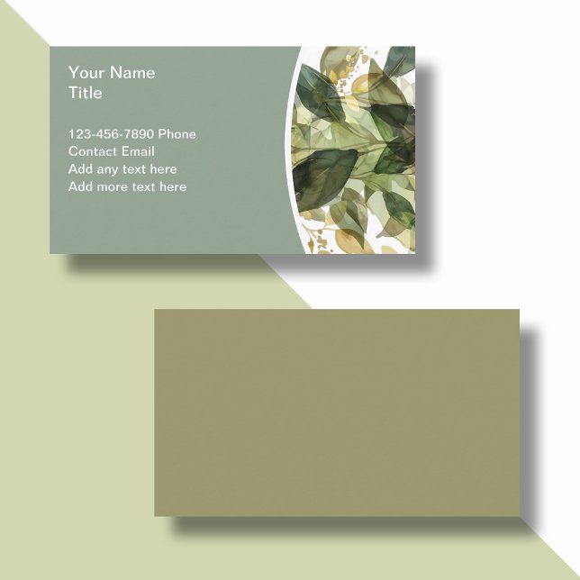 Cartes de contact personnel pour dames tendance (Créateur téléchargé)