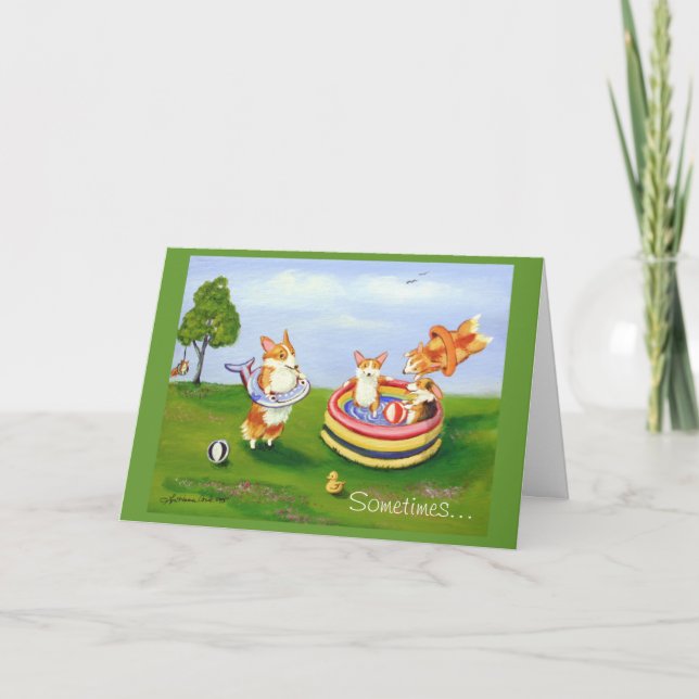 Cartes de corgi de Gallois de Pembroke (Devant)