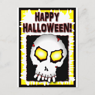 Cartes de crâne Zombie