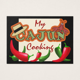 Cartes de Cuisine Cajun par SRF