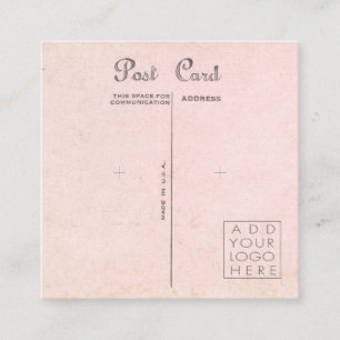 Cartes de dos pour boucles d'oreilles vintage avec