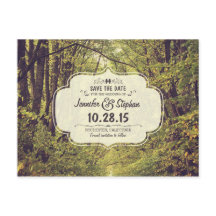 Cartes de faire-part de date de mariage chemin rus