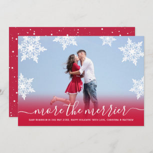 Cartes de Faire-part de grossesse de Noël