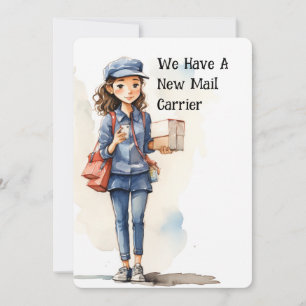 Cartes de Faire-part mobiles de transporteur de co