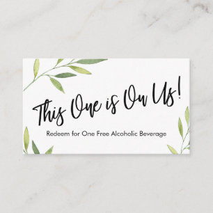 Cartes de fermeture de billetterie pour boissons v