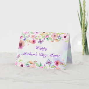 Cartes de fête des mères personnalisées avec votre