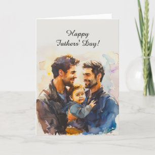 Cartes de Fête des pères personnalisées pour les p