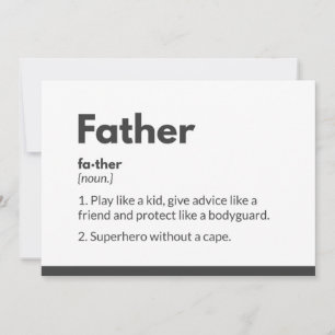 Cartes de fête des pères super-héros Super papa