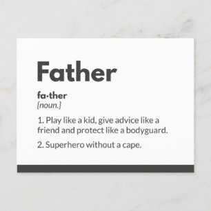 Cartes de fête des pères super-héros Super papa