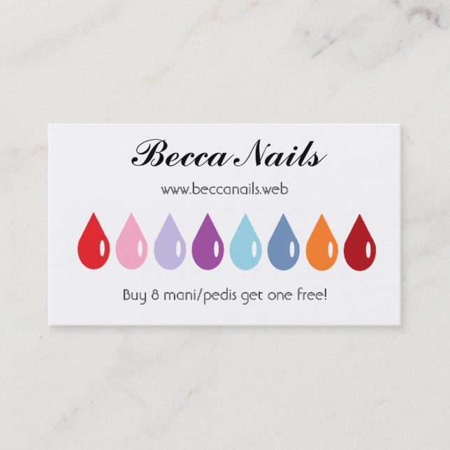 Cartes de fidélité "de visiteur fréquent" (8 (Devant)