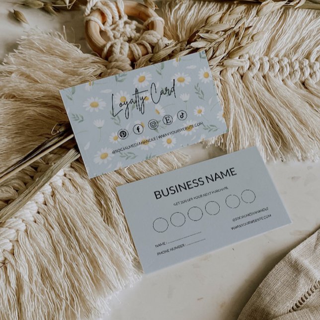 Cartes de fidélité Modèle client, (Loyalty Card Template Customer Loyalty Cards,)