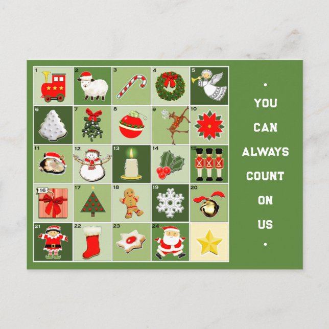 Cartes de fin de année de l'entreprise Thanksgivin (Devant)